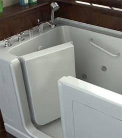 image of a walk-in tub