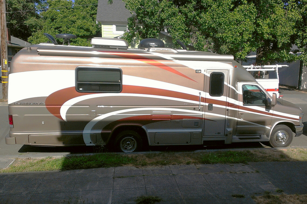 A recreational vehicle