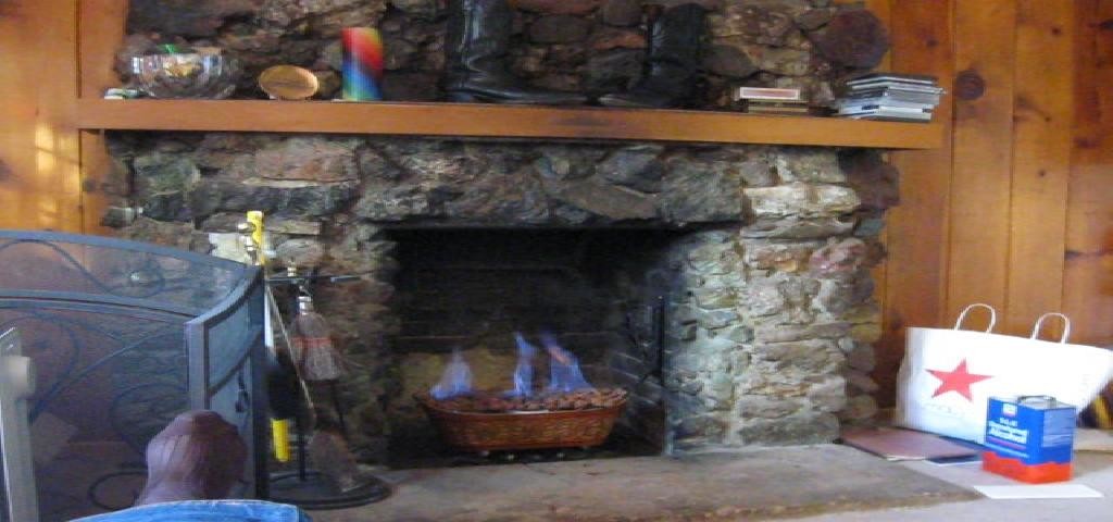 Fireplace...