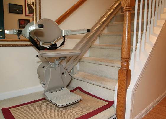 seated stair lift